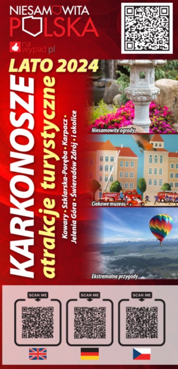 Karkonosze - atrakcje turystyczne 2024